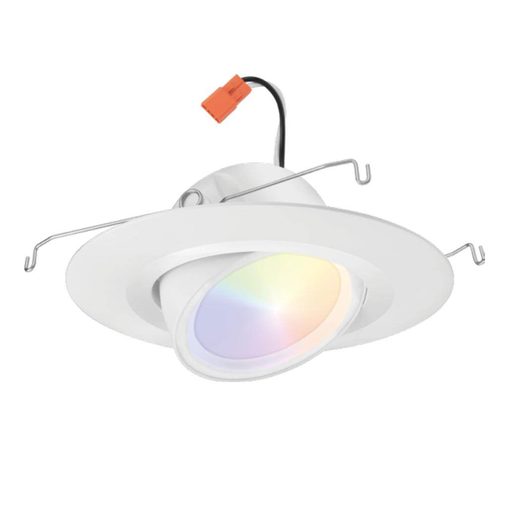 5"/ 6" 11.5 watt 120 volt CCT Tunable RGB Dimmable Smart  LED 1