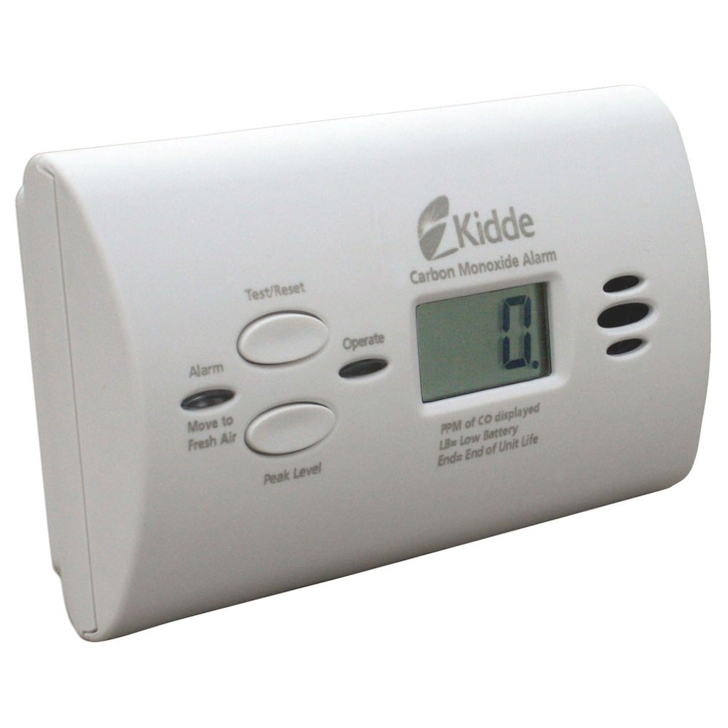 Battery Operated Digital Display Carbon Monoxide Alarm (3 AA Batteries Included) 1