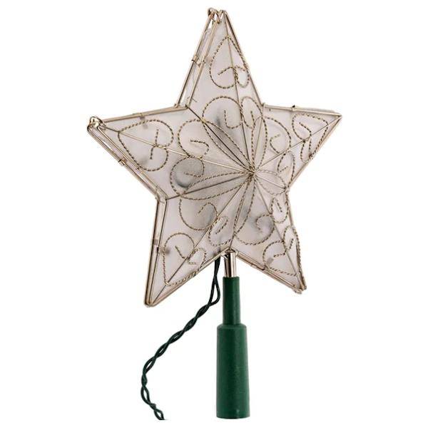 10 Light 8.5" Star Tree Topper 3