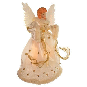 10 Light 14" Angel Christmas Tree Topper 2