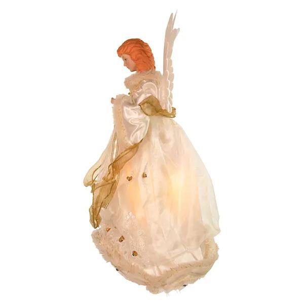 10 Light 14" Angel Christmas Tree Topper 4