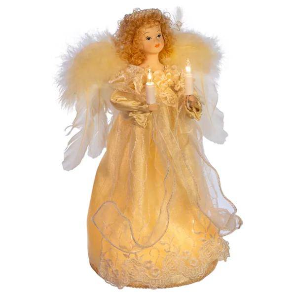10 Light 12" Angel Christmas Tree Topper 2