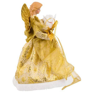 10 Light 12" Angel Christmas Tree Topper 3