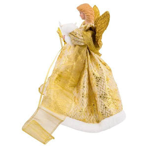 10 Light 12" Angel Christmas Tree Topper 4