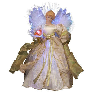 7 Light 12" Angel Christmas Tree Topper 2