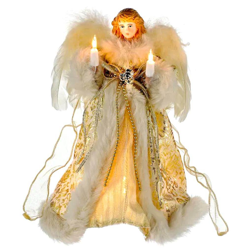 10 Light 10" Angel Christmas Tree Topper 1