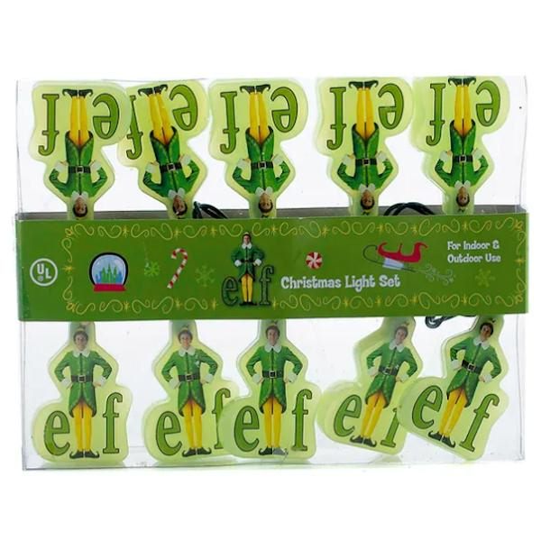 10 Light 12' Elf The Movie™ String Set 6