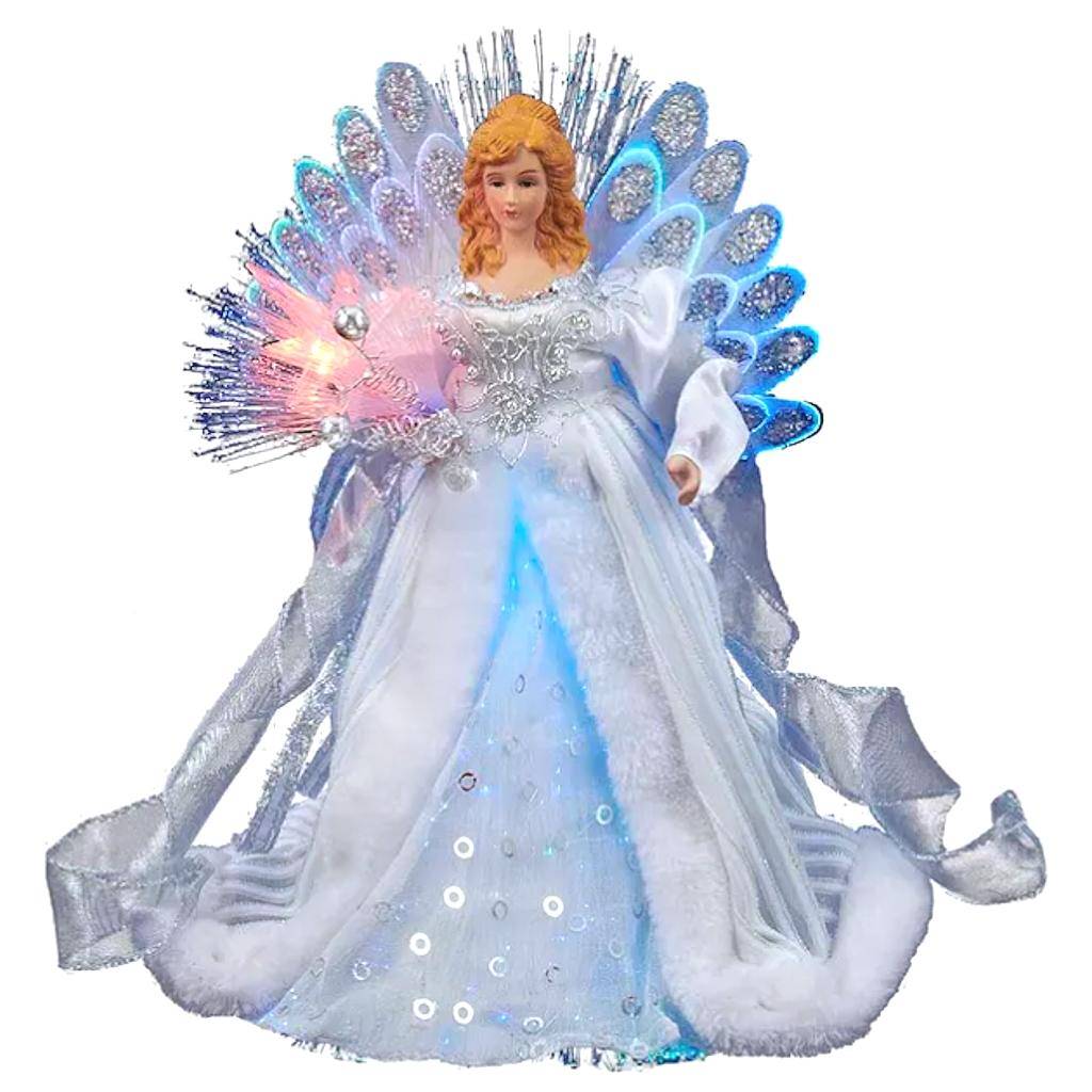 7 Light 12" Angel Christmas Tree Topper 1