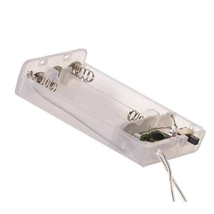 10' 25 Light Warm White Battery-Operated Fairy Lights LED String 2