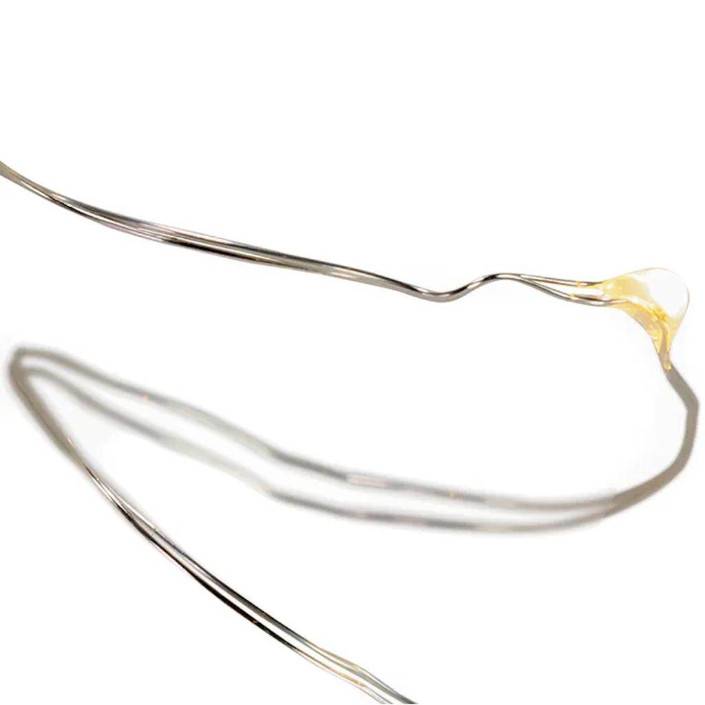 10' 25 Light Warm White Battery-Operated Fairy Lights LED String 1