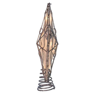 10 Light 12" Capiz Star Christmas Tree Topper 5