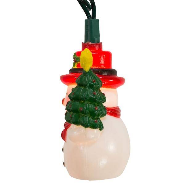 10 Light 12' Snowman String Set 2