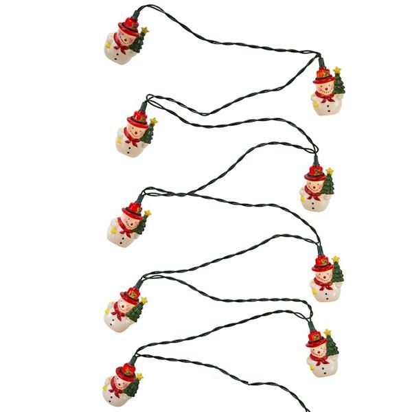 10 Light 12' Snowman String Set 4