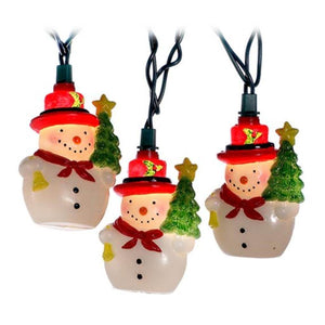 10 Light 12' Snowman String Set 1