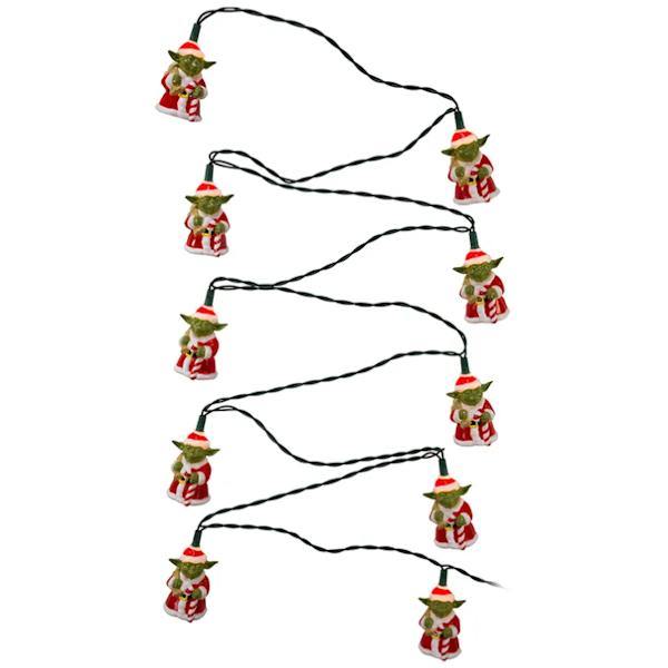 10 Light 12' Star Wars™ Yoda Santa String Set 5