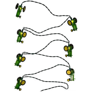 10 Light Green Wire John Deere™ Tractor Light String Set 5