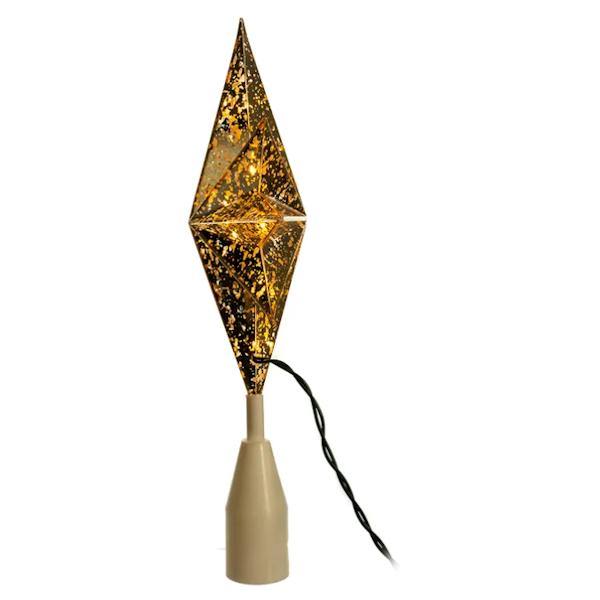 10 Light 11.5" Bethlehem Star Christmas Tree Topper 5