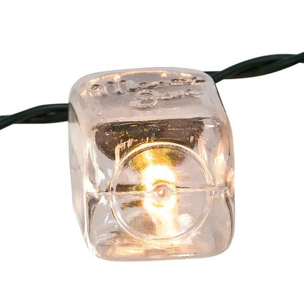 10 Light 12' Clear Mason Jar Light Set 3