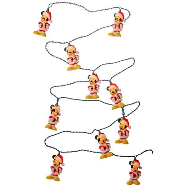 6 Light 8.5' Disney® Mickey Battery Operated String Set with Timer 5