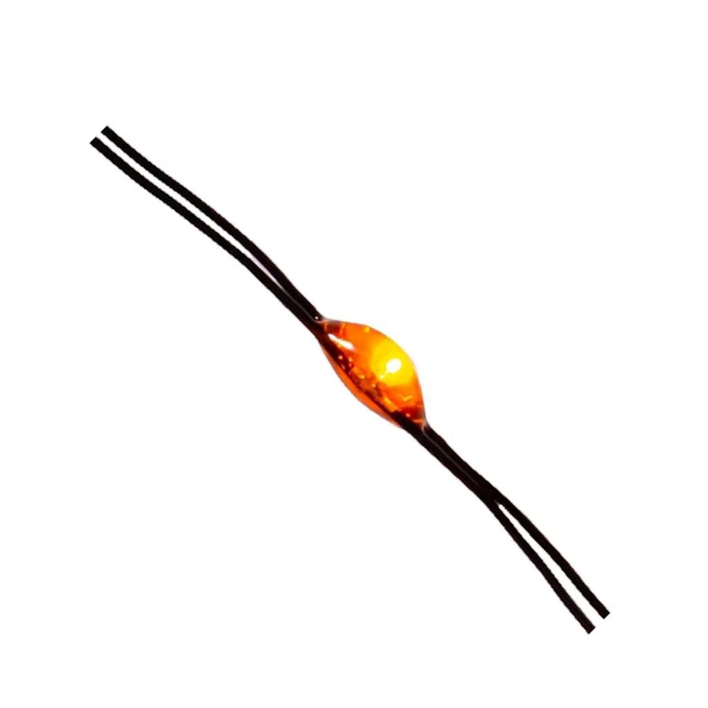 10' 25 Light Battery-Operated Orange LED Fairy Lights 1