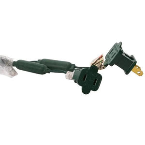 50 Light 25.5' Green Wire Cool White Lights 2