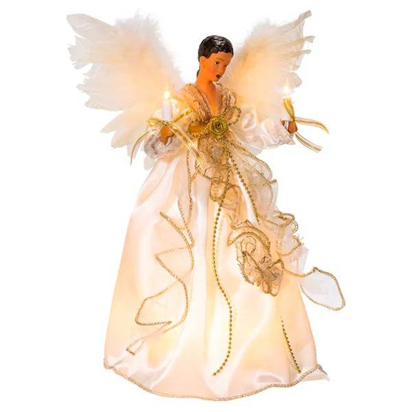 10 Light 12" Angel Christmas Tree Topper 2