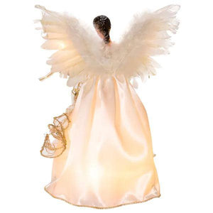 10 Light 12" Angel Christmas Tree Topper 3