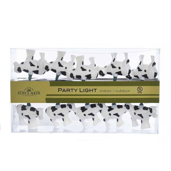 10 Light Green Wire Cow String Set 6