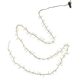 240 Light 8' Silver Wire Warm White Fairy Lights 2