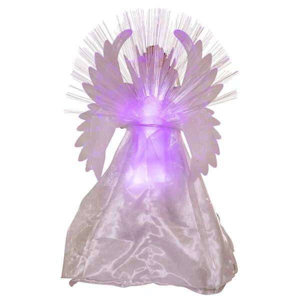 70 Light 18" Fiber-Optic Angel Christmas Tree Topper 4