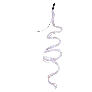120 Light Fuzzy Rope Cool White Lights LED Light String 1