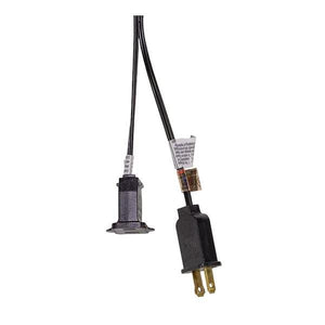 10 Light 10' Black Wire Warm White G40 String Light Set 3