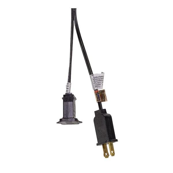 10 Light 10' Black Wire Warm White G40 String Light Set 3