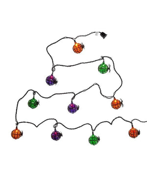 12' 10 Light UL Multicolor Ball With Spider Light Set 2