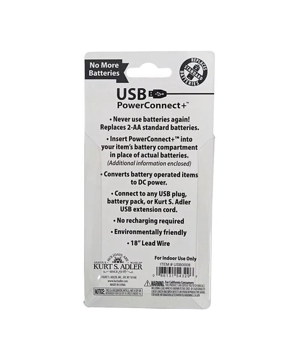 USB PowerConnect+™ 2 "AA" Converter 3