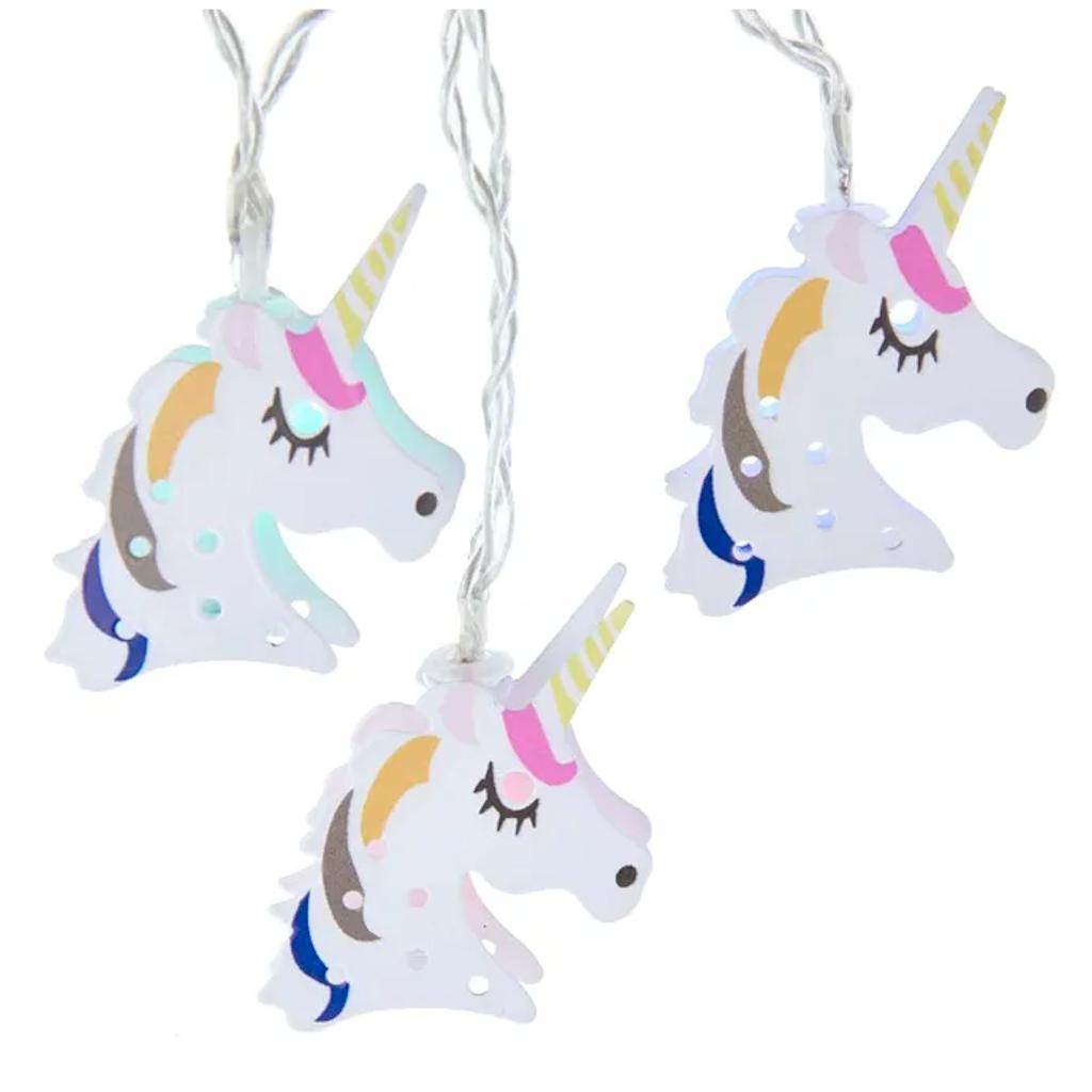 10 Light 7' Unicorn USB Battery-Operated String Set 1