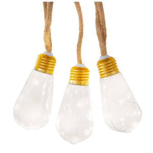 11.2' 35 Light Tan Wire Warm White Vintage Bulb Light Bulb String Set 1