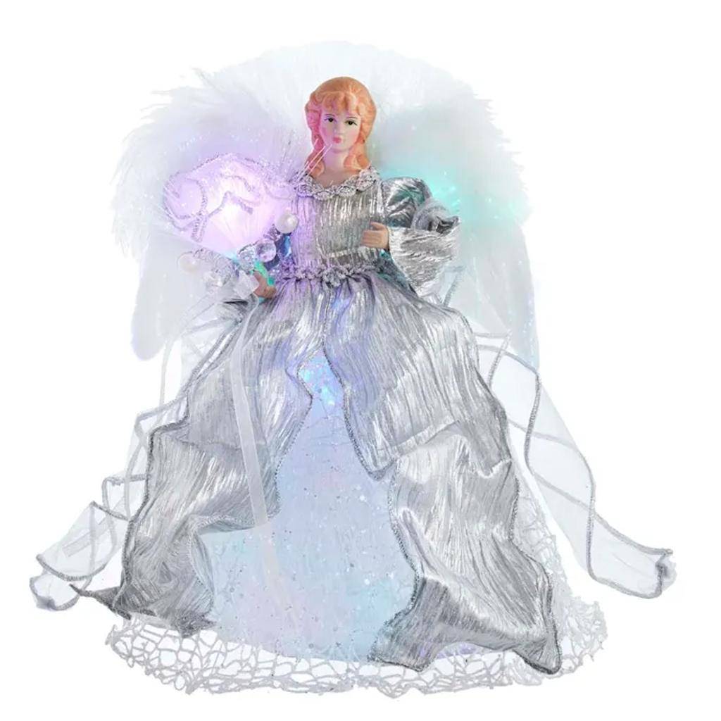 12" Angel Color Changing Christmas Tree Topper 1