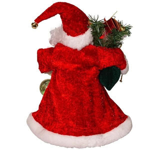 12" Santa Claus Christmas Tree Topper 3