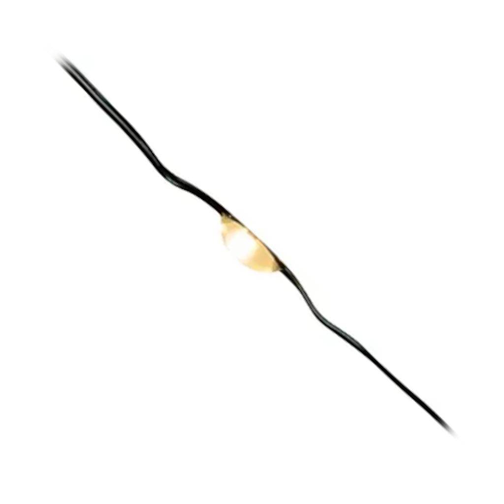 19' 50 Light Green Wire Warm White Battery-Operated Fairy Lights 1