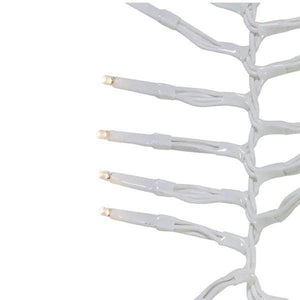 33' 1000 Light White Wire Warm White LED Lights 2