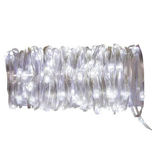 42.8' 100 Light Clear Wire Cool White Connectable Lights 1