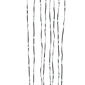 42.8' 100 Light Green Wire Cool White Connectable Lights 3