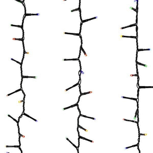 98' 1200 Light Green Wire Multicolor Lights 2
