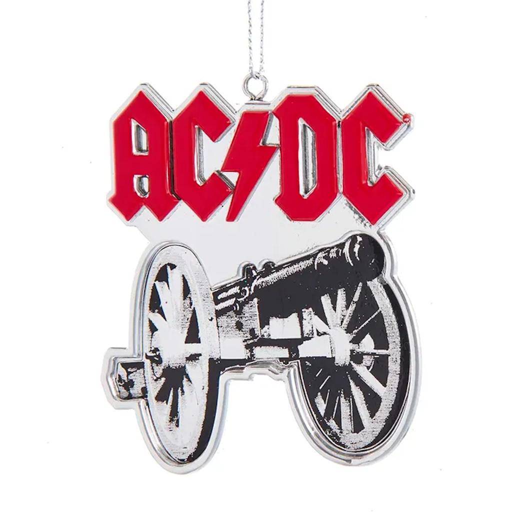 3.5" AC/DC© Cannon Ornament 1