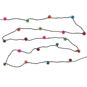 20 Light 12.6' Multicolored  Flower String Set 2