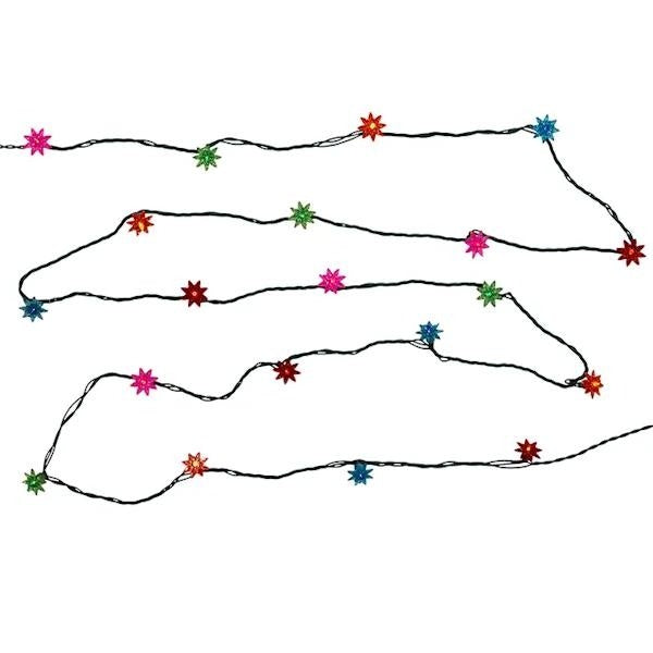 20 Light 12.6' Multicolored  Flower String Set 2