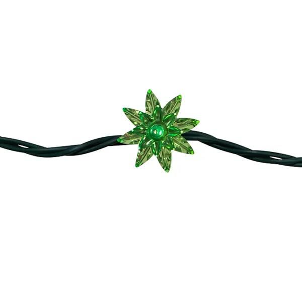 20 Light 12.6' Multicolored  Flower String Set 3