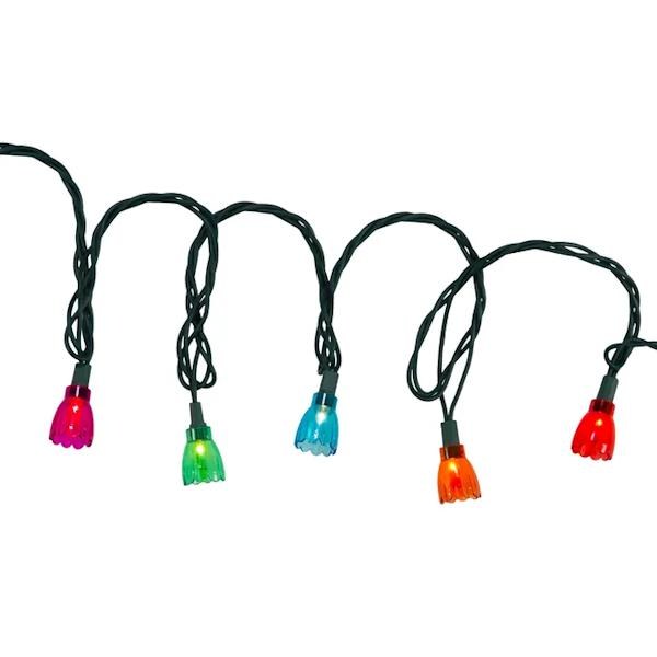 35 Light 22.6' Multicolored Tulip String Set 2