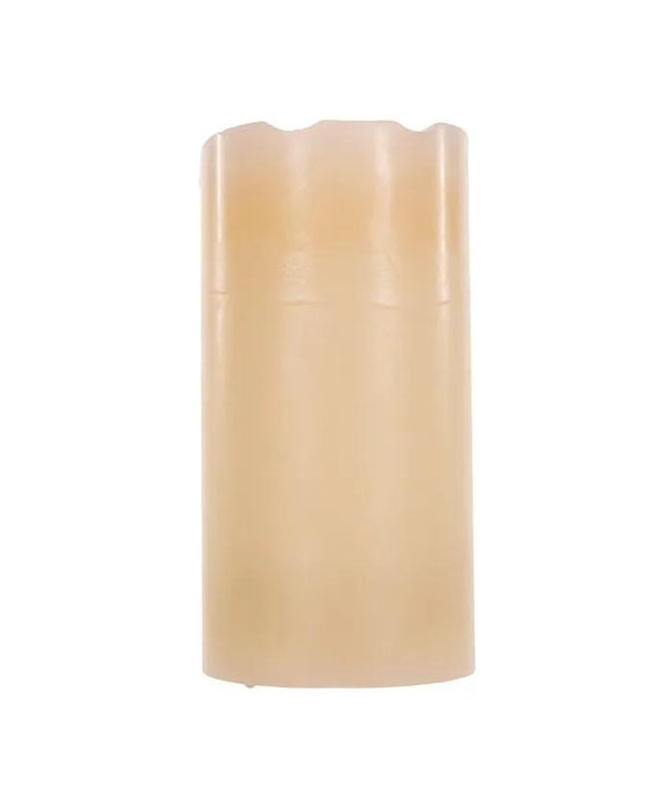 7" Battery Operated LED Fiber-Optic Santa Wax Candle 3